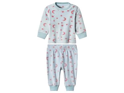 lupilu Velours baby pyjama (Blauw, 86/92) lupilu Velours baby pyjama (Blauw, 86/92)