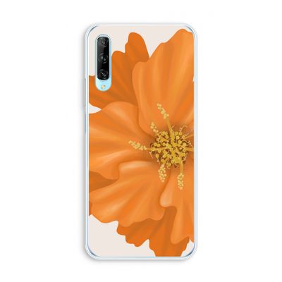 Orange Ellila flower: Huawei P Smart Pro Transparant Hoesje