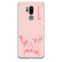 Best Friends: LG G7 Thinq Transparant Hoesje