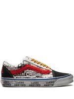 Vans x Gallery Dept. baskets OG Old Skool LX 'Good Luck' - Rouge - thumbnail