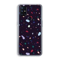 Dark Rounded Terrazzo: OnePlus Nord N10 5G Transparant Hoesje