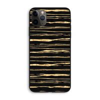 Gouden strepen: iPhone 11 Pro Max Biologisch afbreekbaar hoesje