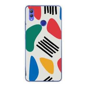 Illustratieve pop 1: Honor Note 10 Transparant Hoesje