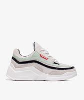 CERO NINE Fort K-298 sneakers | maat 38 | wit/groen