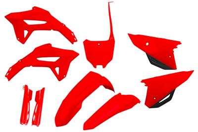 UFO PLAST Trim kit ufo honda oem red/ black