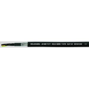 Helukabel JZ-600-Y-CY Stuurstroomkabel 12 G 0.75 mm² Zwart 11498-500 500 m