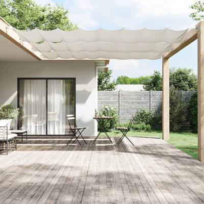 VidaXL Luifel verticaal 60x1000 cm oxford stof wit