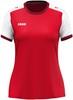 JAKO 4270D Shirt Dynamic Km Dames - Rood/Wit/Donkerrood - XL (46/48)