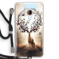 Seasons Change: HTC U Play Transparant Hoesje met koord