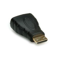 Value 12.99.3152 Adapter [1x HDMI-stekker C mini - 1x HDMI-bus] Zwart - thumbnail