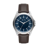 Horlogeband Armani Exchange AX2622 Leder Bruin