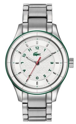 Lacoste horlogeband 2000743 / LC-66-3-29-2405 Staal Zilver 18mm