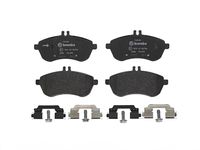 Remblokkenset, schijfrem DIRECTIONAL BRAKE PADS BREMBO, u.a. für Mercedes-Benz