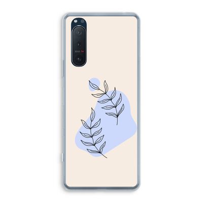Leaf me if you can: Sony Xperia 5 II Transparant Hoesje