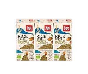Lima Rice drink hazelnoot-amandel 200ml bio