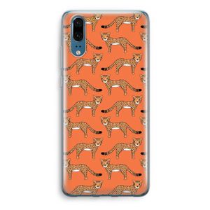 Cheetah: Huawei P20 Transparant Hoesje