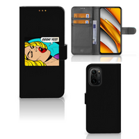 Poco F3 | Xiaomi Mi 11i Wallet Case met Pasjes Popart Oh Yes