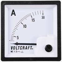 VOLTCRAFT AM-72X72/15A AM-72X72/15A Analoog inbouwmeetinstrument AM-72x72/15 A 15 A Weekijzer