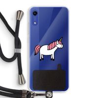 Eenhoorn: Honor Play 8A Transparant Hoesje met koord