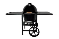 Goldens&apos; Cast Iron | Kamado met Zijtafels | 20.5" | Zwart - thumbnail