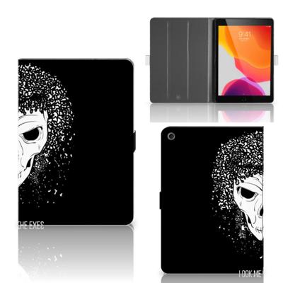 Tablettasje iPad 10.2 2019 | iPad 10.2 2020 | 10.2 2021 Skull Hair