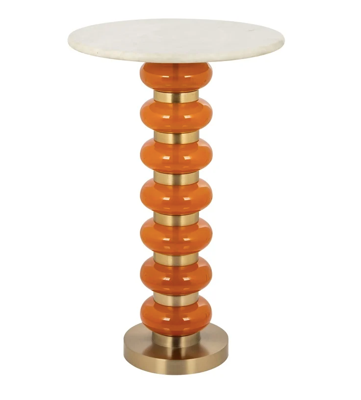 Bijzettafel Barbara - oranje