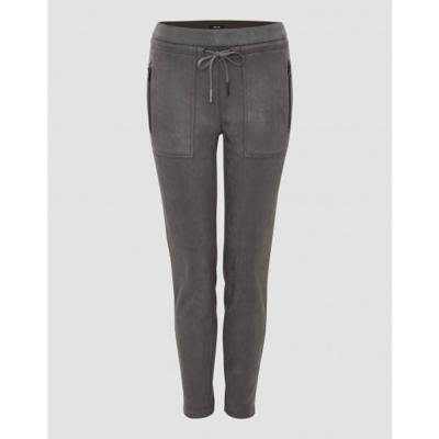 Opus - Grijs | Dames | Broek | Grijs | 42 | regular | Kamst mode