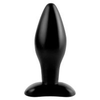 Anal Fantasy - Siliconen Butt Plug Zwart Medium