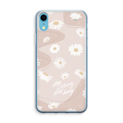 Daydreaming becomes reality: iPhone XR Transparant Hoesje