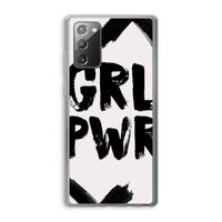 Girl Power #2: Samsung Galaxy Note 20 / Note 20 5G Transparant Hoesje