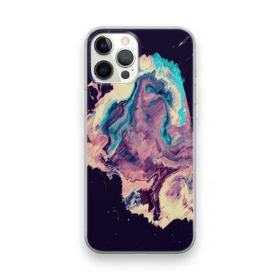 Cosmic Silence: iPhone 12 Pro Transparant Hoesje
