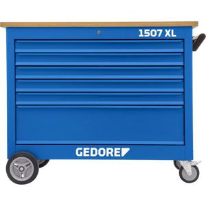 Gedore 3127834 1507 XL 50001 - Gedore - werkbank op wielen XL 6 laden 985 x 1200 x 625 mm (b x h x d) 1200 x 985 x 635 mm