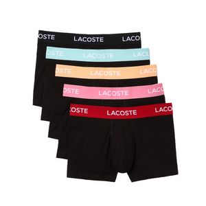 Lacoste Lacoste Casual Boxershorts Heren Multipack Zwart 5-Pack