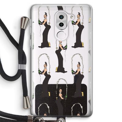 Pop Some Kim: Honor 6X Transparant Hoesje met koord