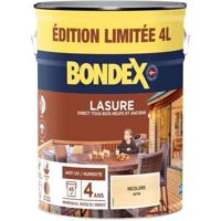 Houtbeschermingsbeits - Kleurloos - Mat - BONDEX - 4 L