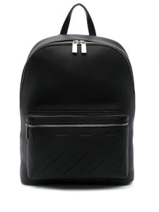 Off-White Diag leather backpack - Noir