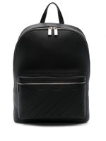 Off-White Diag leather backpack - Noir - thumbnail