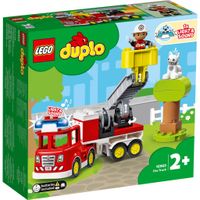 Lego Duplo 10969 Brandweerauto + Licht en Geluid - thumbnail