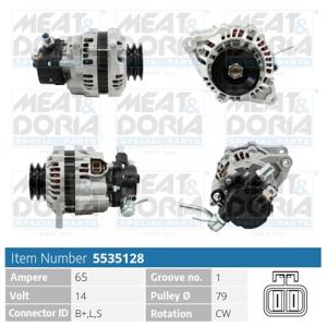 Meat Doria Alternator/Dynamo 5535128