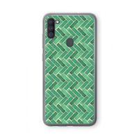Moroccan tiles 2: Samsung Galaxy A11 Transparant Hoesje