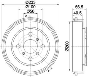 Textar Remtrommel 94032700