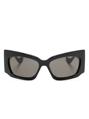 Gucci Eyewear lunettes de soleil à monture géométrique - Noir
