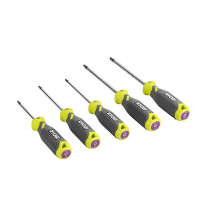 Ryobi RHSDST5 | Magnetische Torx Schroevendraaierset 5 stuks - 5132006044