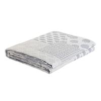 Sprei DKD Home Decor Beige Grijs Bed van 90 Bed van 150 180 x 260 x 1 cm