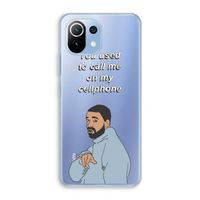 Hotline bling: Xiaomi Mi 11 Lite Transparant Hoesje