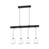 Eglo Eetkamer hanglampTownshend 8 4 stoffen kappen - 43884