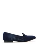 Blue Bird Shoes mocassins en daim - Bleu