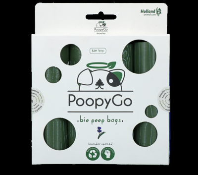 Poopygo Eco Friendly 120 St. (8X15 Zakjes) Lavendelgeur