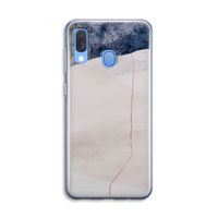 Stone White: Samsung Galaxy A40 Transparant Hoesje