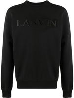 Lanvin sweat à logo brodé - Noir - thumbnail